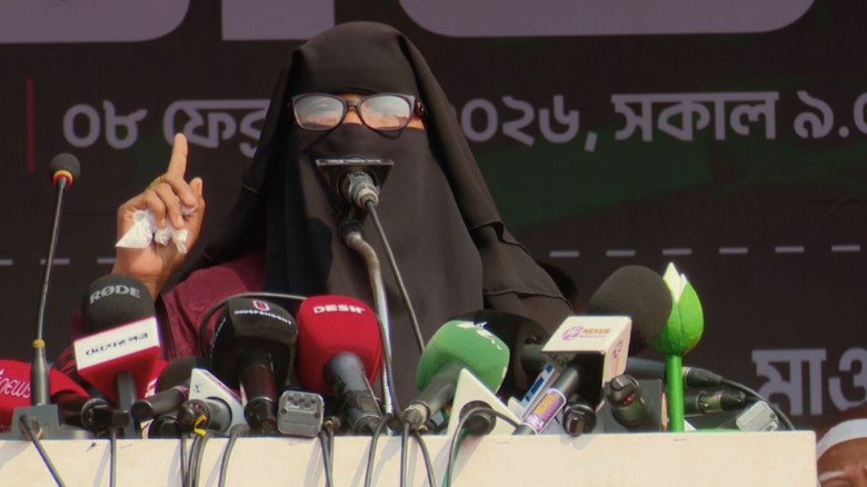 ওসমান হাদির বোন দাবি করা নারীকে ঘিরে বিতর্ক, পরিবার বলছে ‘ভু