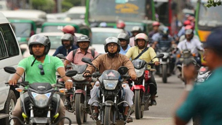 নির্বাচনকে ঘিরে সারা দেশে ৭২ ঘণ্টা মোটরসাইকেল চলাচল বন্ধ
